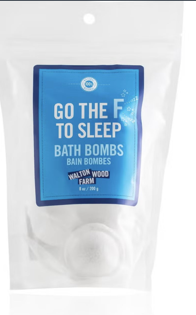 Go the F to Sleep Bath Bombs