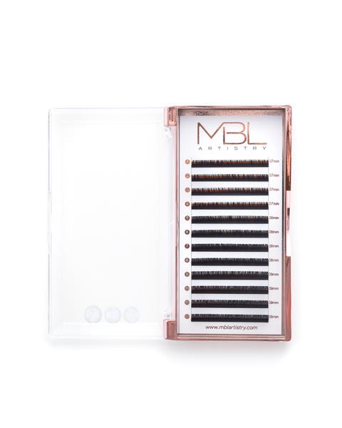 Professional Eyelash Tray D-Curl Lashes