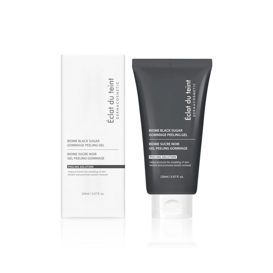 Éclat du teint Biome Black Sugar Gommage Peeling Gel