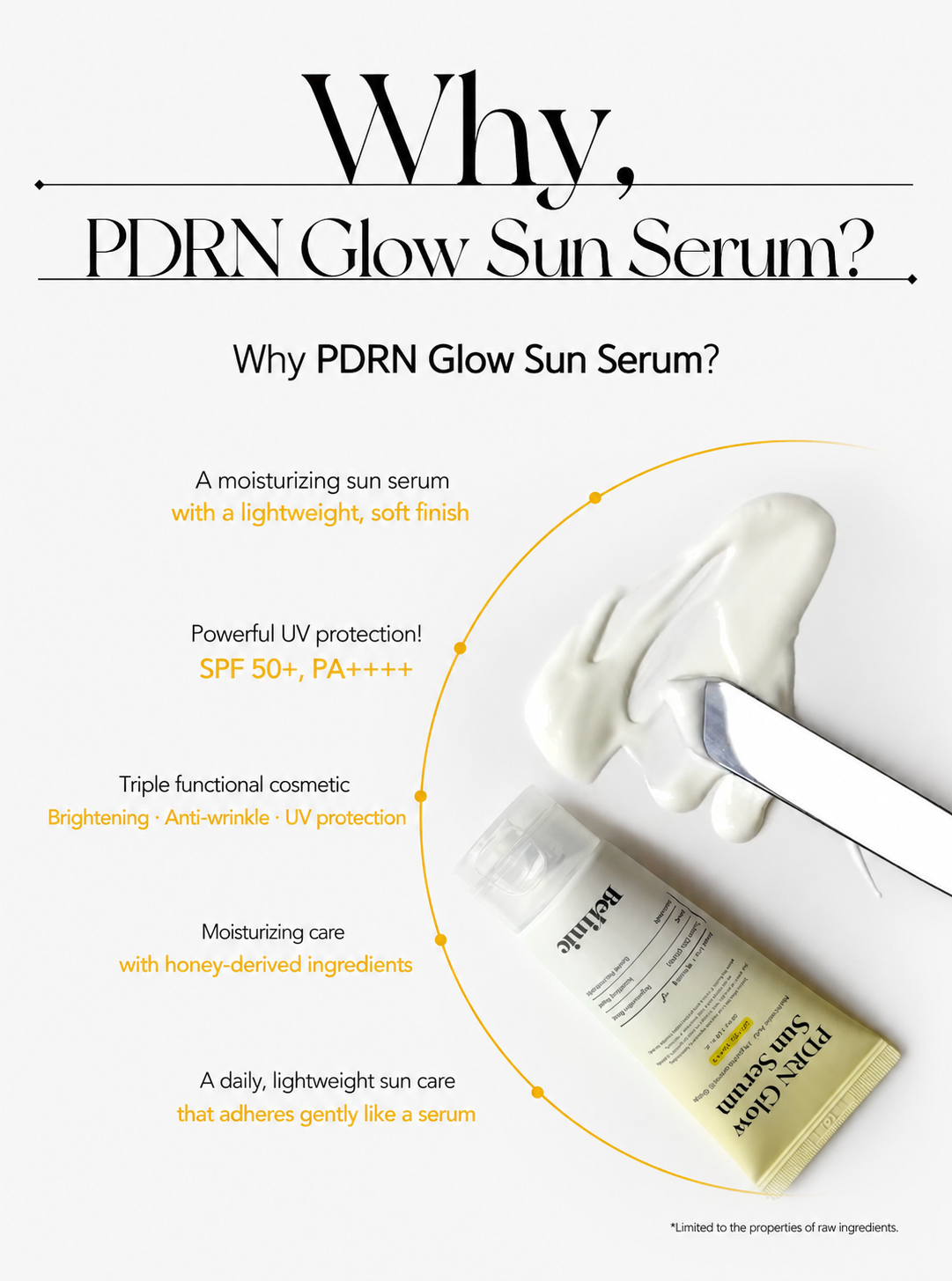 PDRN Glow Sun Serum SPF50