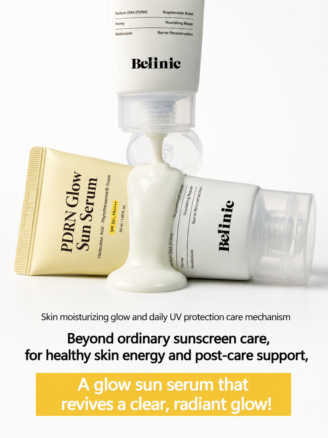 PDRN Glow Sun Serum SPF50