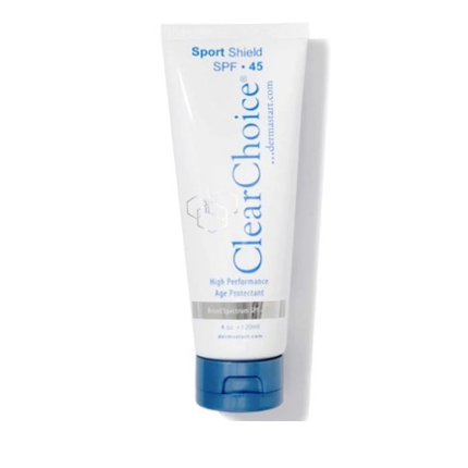 Clear Choice SPF 45 Sunscreen 4oz