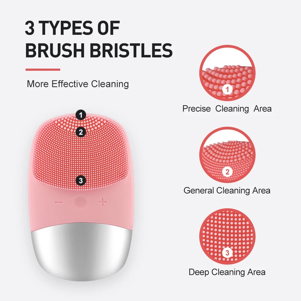 Ultrasonic Facial Cleansing Brush