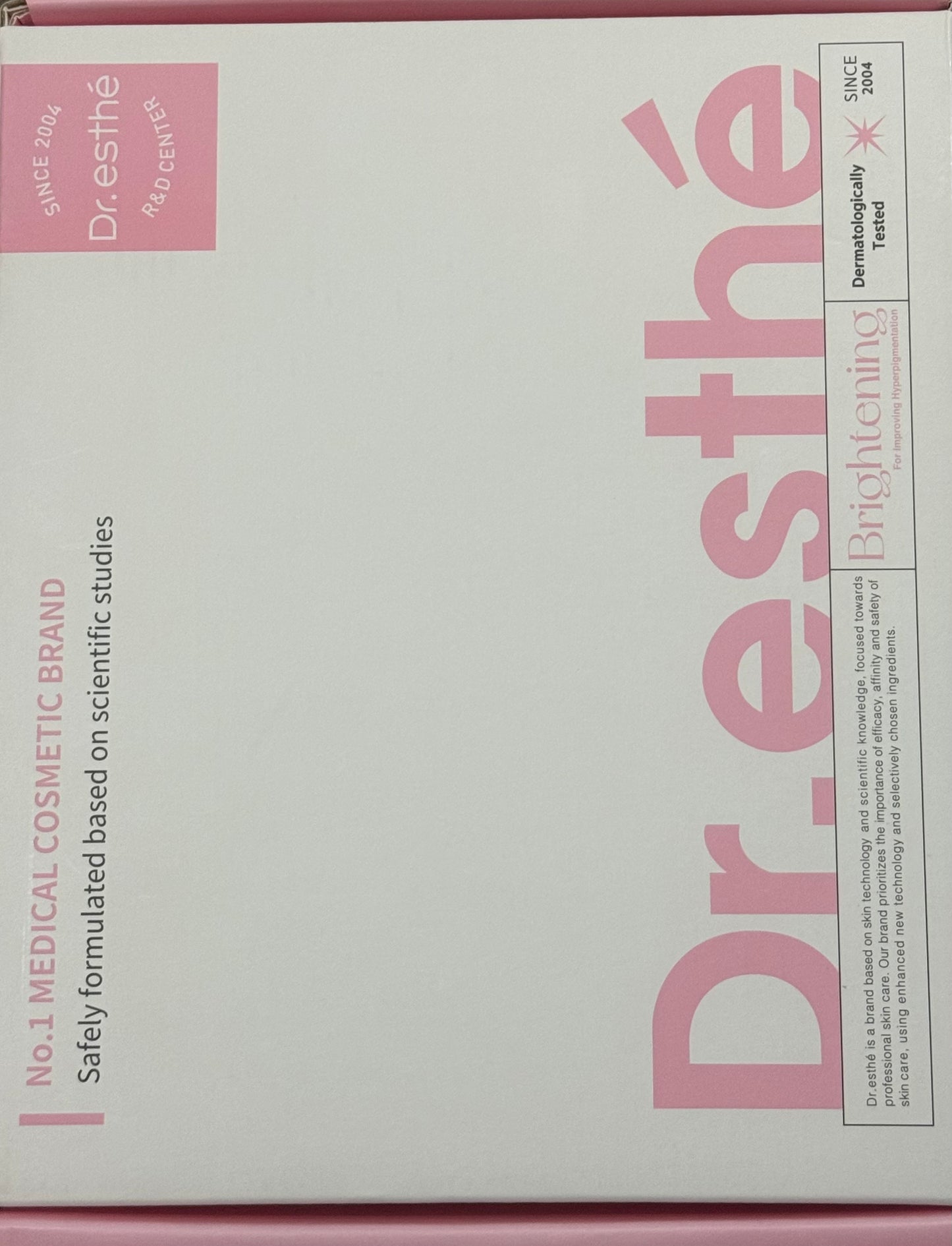 Dr. Esthe Brightening Kit