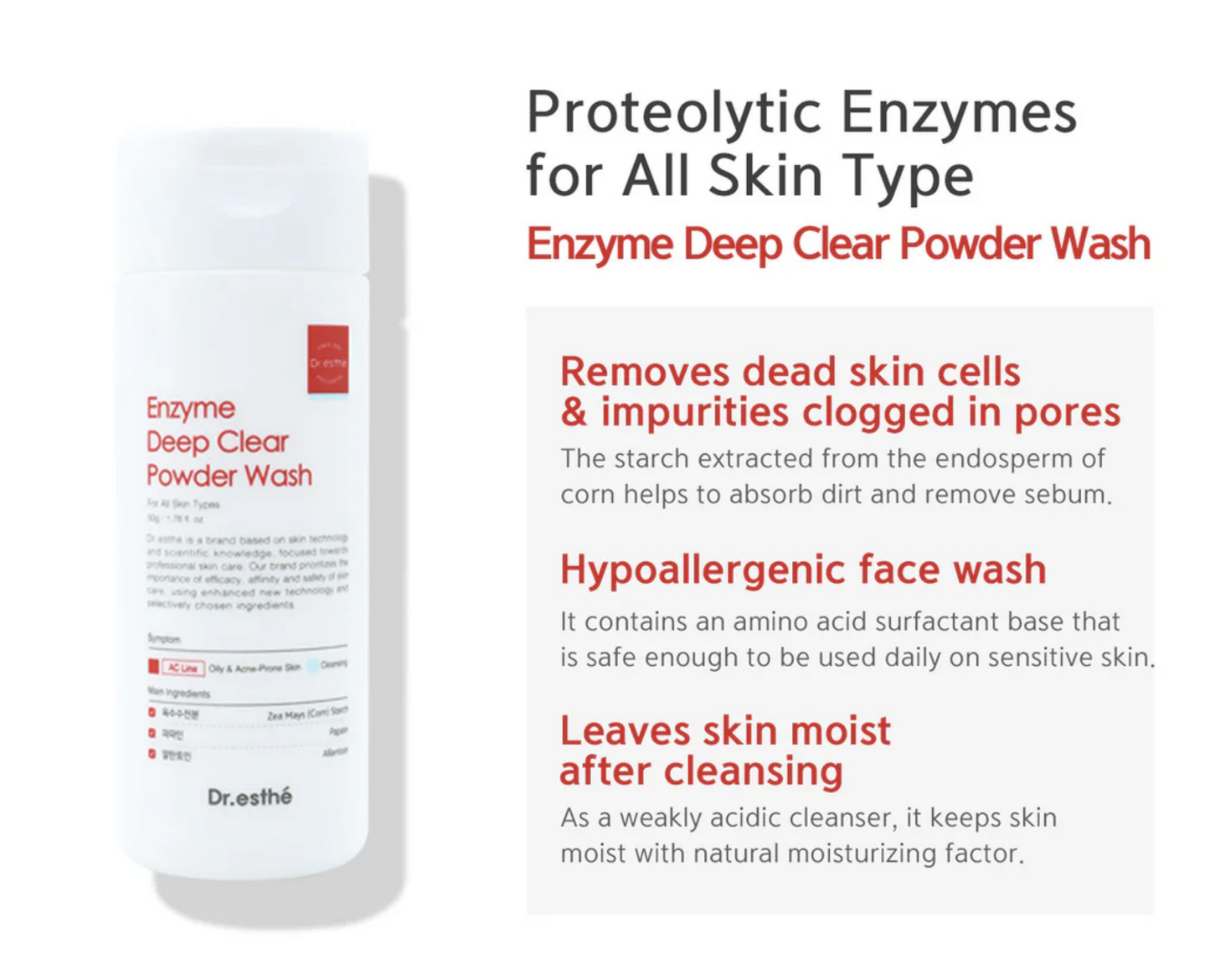 Enzyme Deep Clear Powder Wash