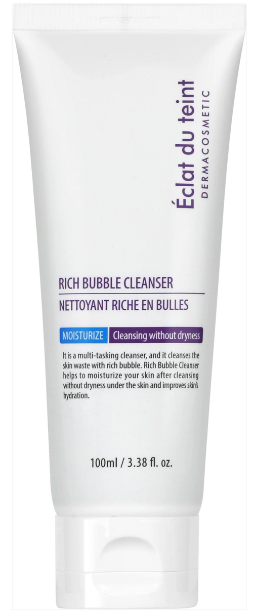Éclat du teint Rich Bubble Cleanser