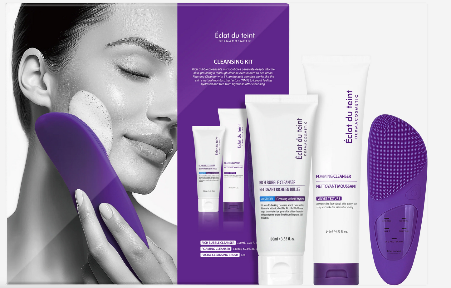 Eclat Du Teint Cleansing Kit