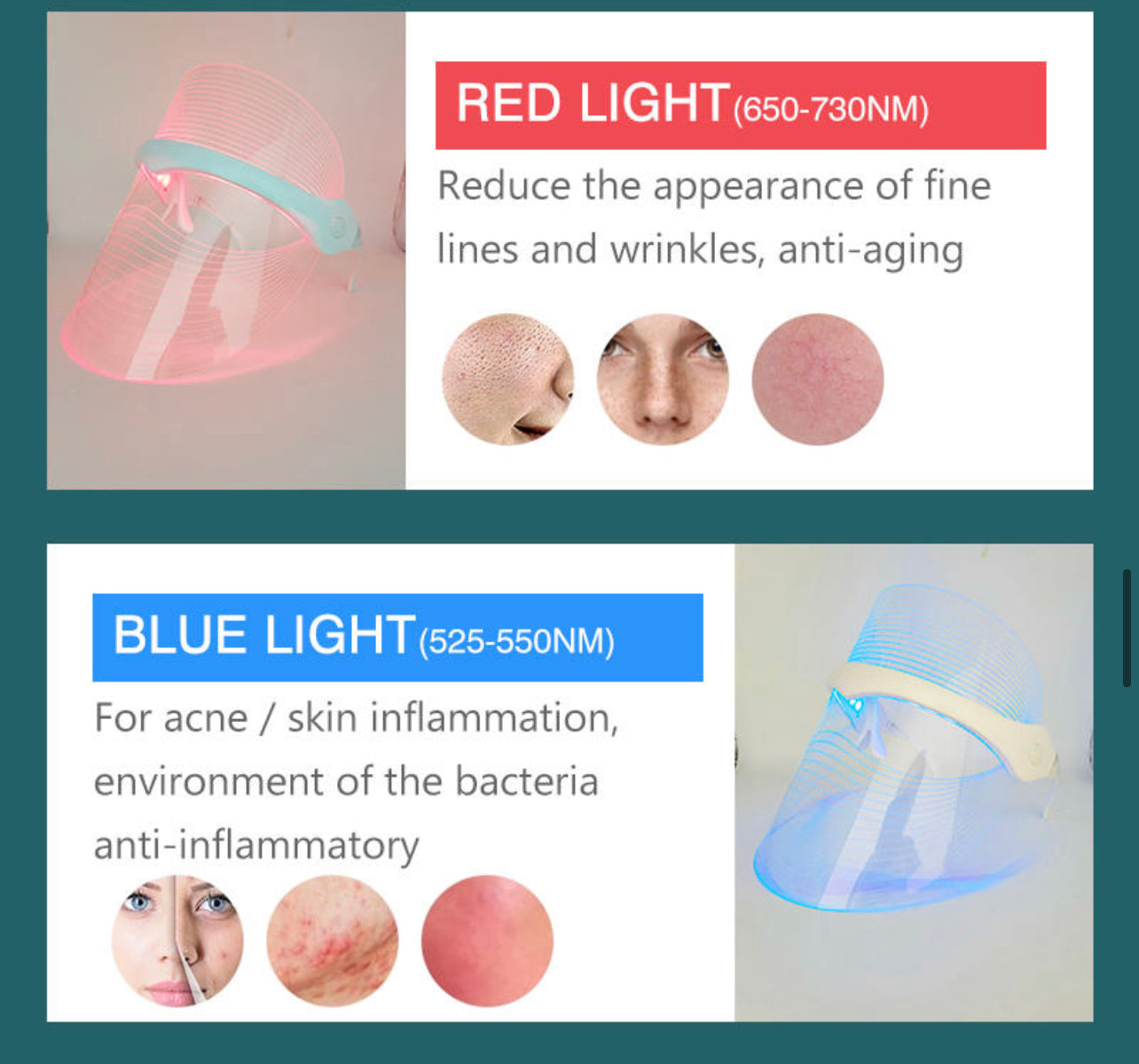 LED Light Therapy Mask